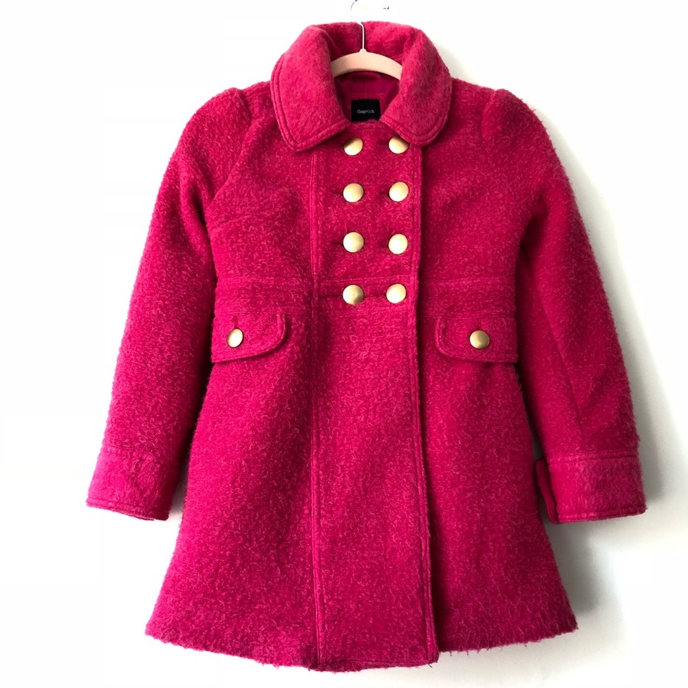 Gap Girl Pink Coat Size 10